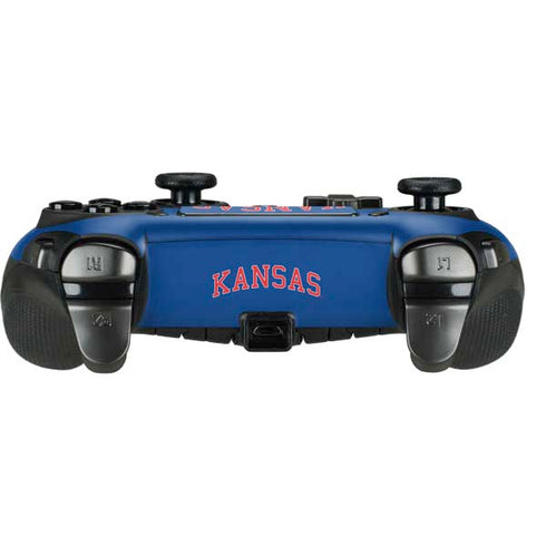 University of Kansas Collegiate Text PlayStation Scuf Vantage 2 Controller Skin